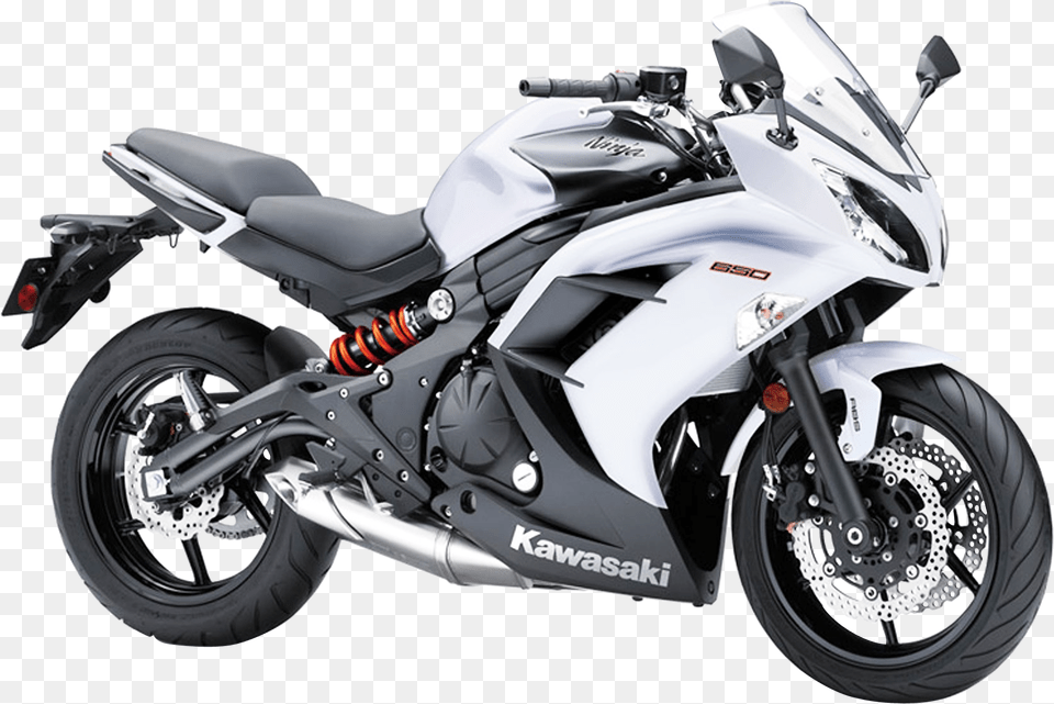 Kawasaki Ninja 400r White, Motorcycle, Transportation, Vehicle, Machine Png