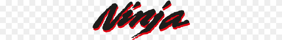 Kawasaki Ninja Logo, Text, Handwriting, Dynamite, Weapon Free Transparent Png
