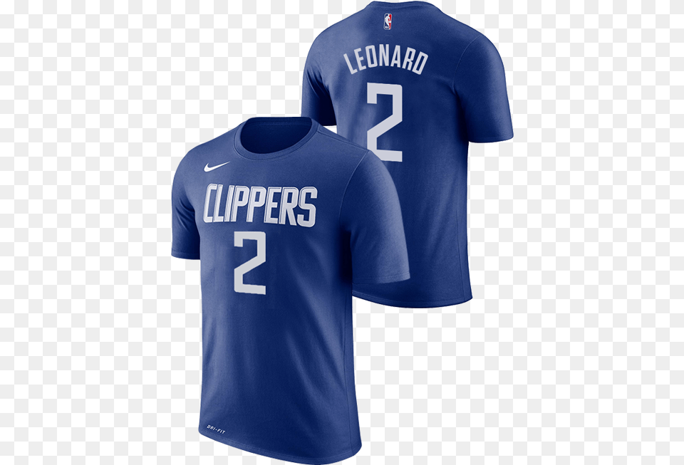 Kawhi Leonard Clippers T Shirt, Clothing, T-shirt, Jersey, Adult Png