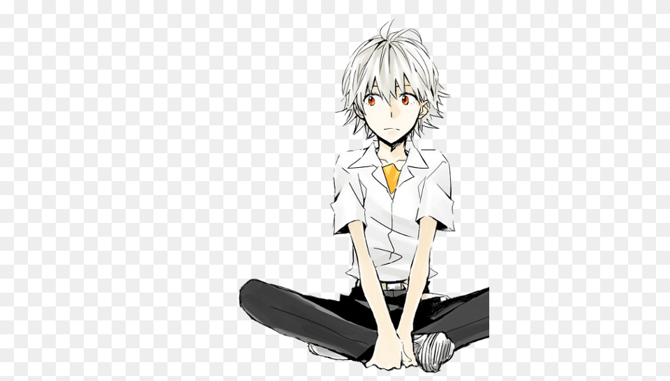 Kaworu Nagisa Neon Genesis Evangelion N G E Multi Purpose Rabu, Book, Comics, Manga, Publication Png Image