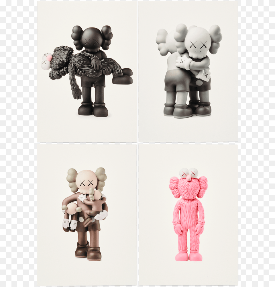 Kaws David Sims Postcard, Figurine, Toy, Baby, Person Png Image