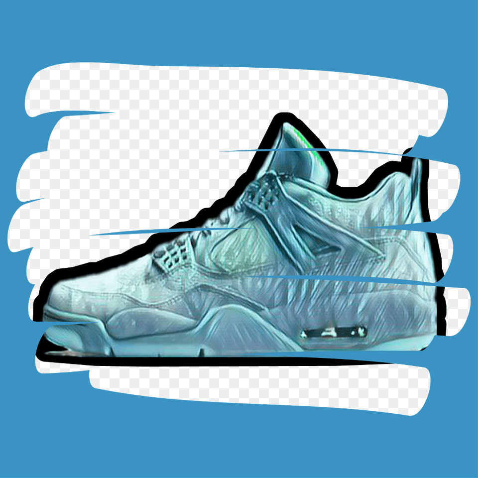 Kaws Sticker Sneakers, Clothing, Footwear, Shoe, Sneaker Free Png