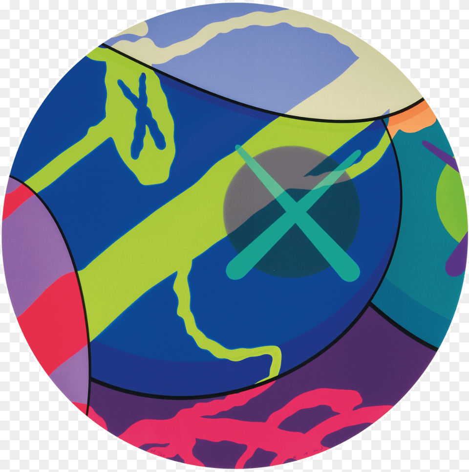 Kaws The News, Sphere, Astronomy, Outer Space, Planet Free Png Download