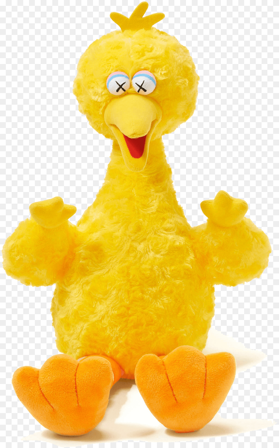 Kaws X Sesame Streettitle Kaws X Sesame Street Kaws Uniqlo Big Bird, Plush, Toy Free Transparent Png