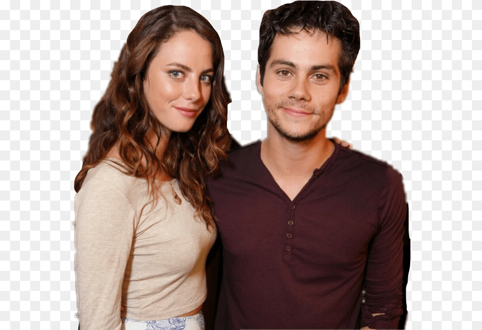 Kaya Scodelario And Dylan O39brien Themazerunner Kayasco Dylan, Portrait, Photography, Face, Person Png