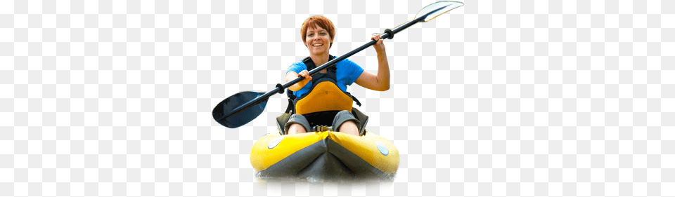Kayak, Clothing, Vest, Lifejacket, Oars Free Png Download