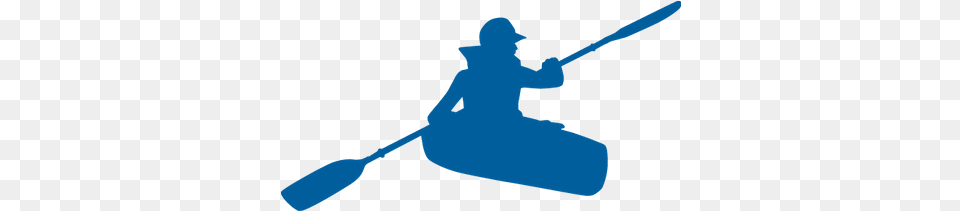 Kayak Blue Clipart Transparent Kayak Transparent Clipart, Oars, Paddle, Person, People Png