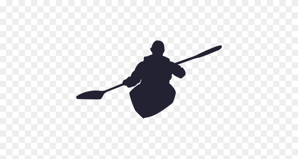 Kayak Silhouette, People, Person, Oars Free Png