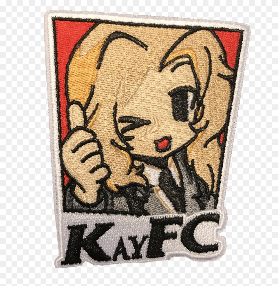 Kayfc Embroidery Patch Girls Und Panzer Kfc, Baby, Logo, Person, Face Png Image