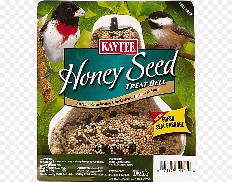 Kaytee Songbird Treat Bell Uses, Animal, Bird, Bird Feeder Png Image