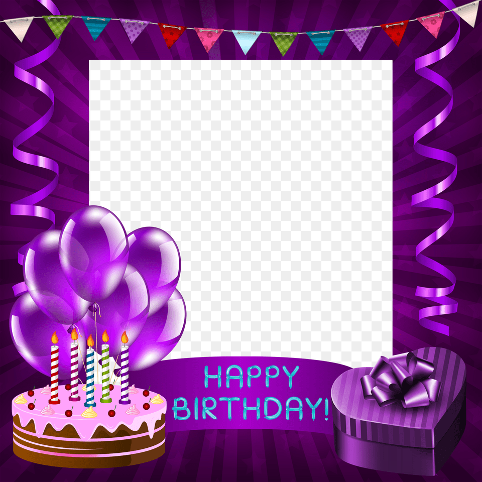 Kaz Creations Deco Background Frame Happy Birthday Happy Birthday Background Frame Png
