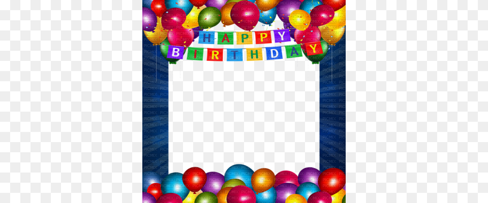 Kaz Creations Deco Background Frame Happy Birthday Happy Birthday Frame, Sphere, Balloon, People, Person Free Png