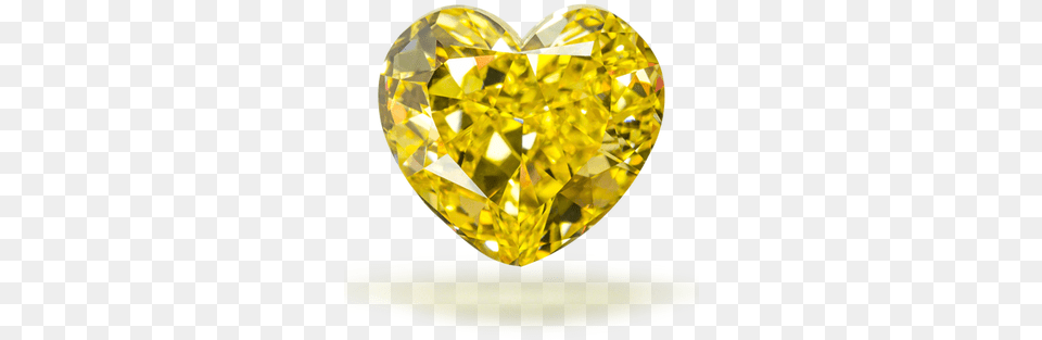 Kazcreations Yellow Heart Gem Yellow Diamond Heart, Accessories, Gemstone, Jewelry Png Image