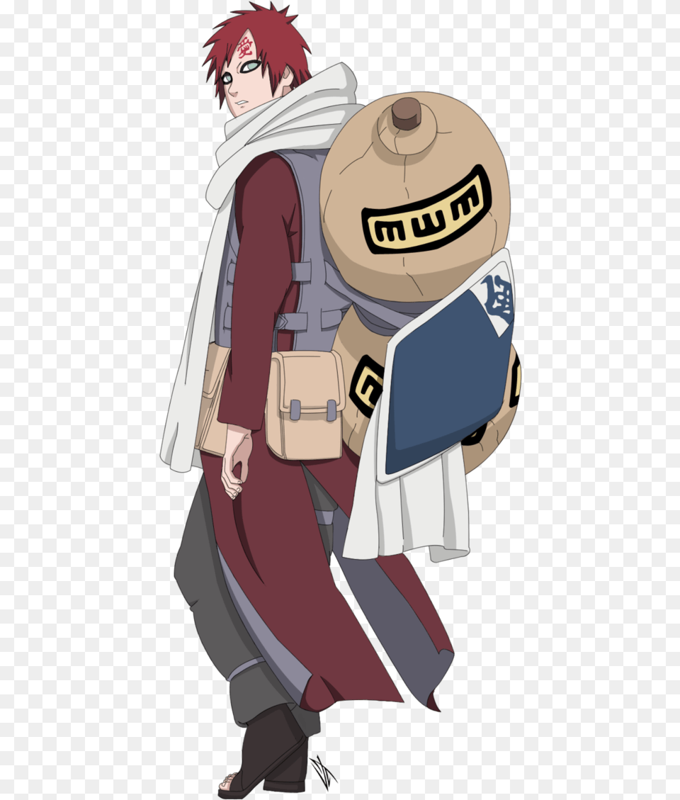 Kazekage Gaara By Johnny Wolf Kazekage Gaara, Book, Comics, Publication, Person Free Transparent Png