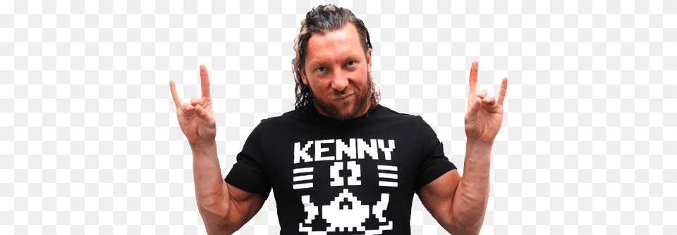 Kazuchika Okada Vs Kenny Omega Seth Rollins, T-shirt, Person, Portrait, Head Png Image