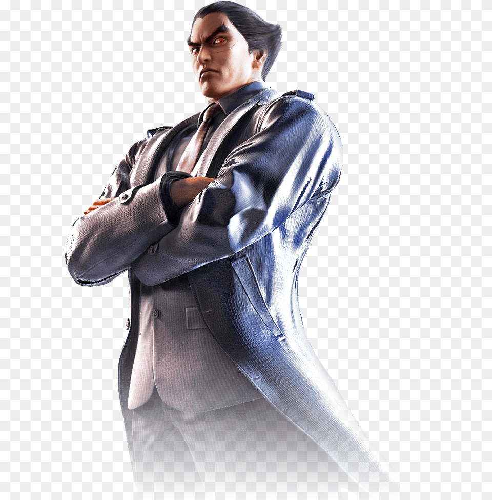 Kazuya Mishima Tekken Mobile, Jacket, Long Sleeve, Sleeve, Formal Wear Free Png Download