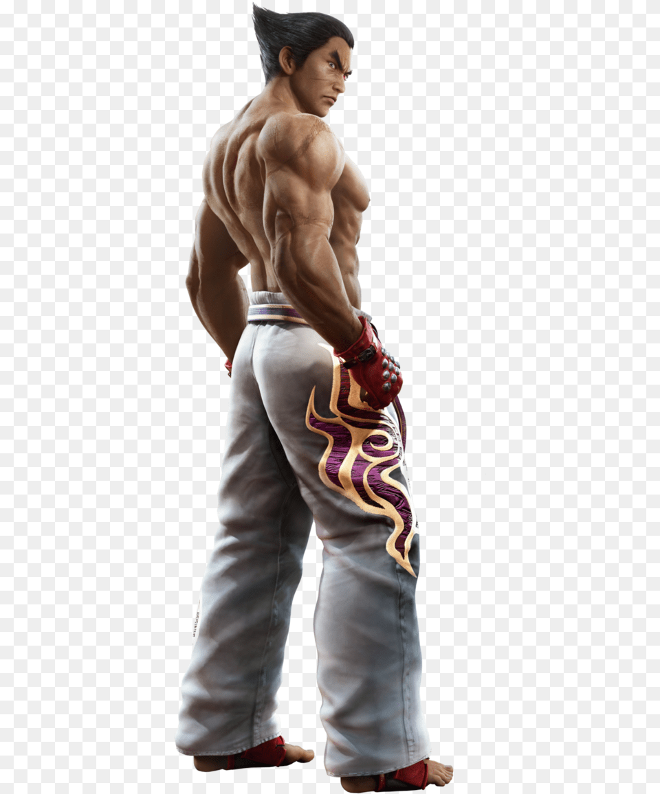 Kazuya Mishima Tekken Tag 2 Kazuya, Person, Back, Body Part, Clothing Free Transparent Png