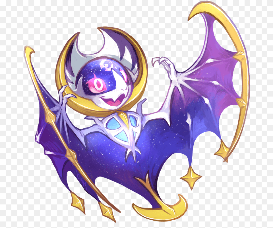 Kb Baby Lunala, Dragon Free Png Download