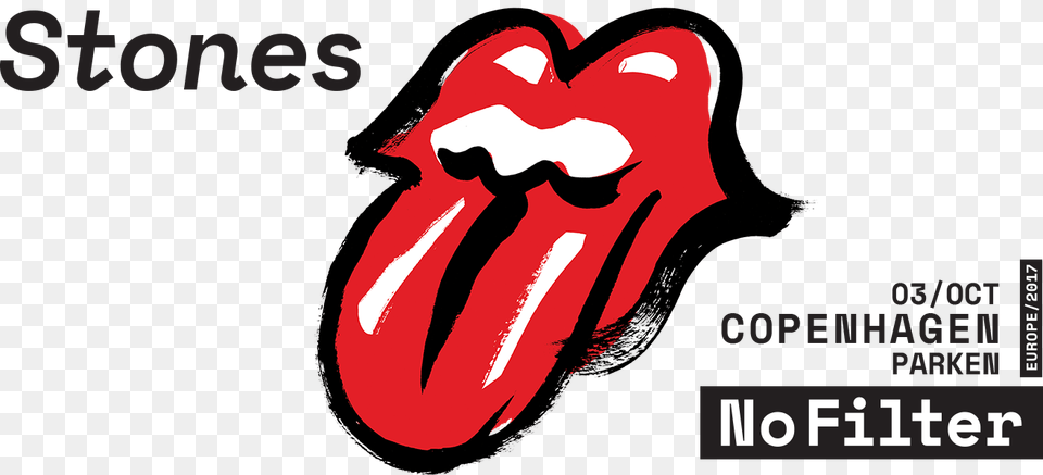 Kb Billetter Til Rolling Stones I Parken Rolling Stones 2019 Tour, Body Part, Mouth, Person, Tongue Free Transparent Png