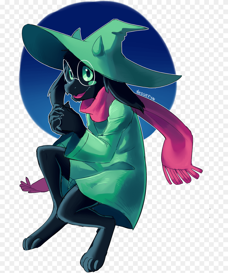 Kb Cute Ralsei Art, Adult, Book, Comics, Female Free Transparent Png