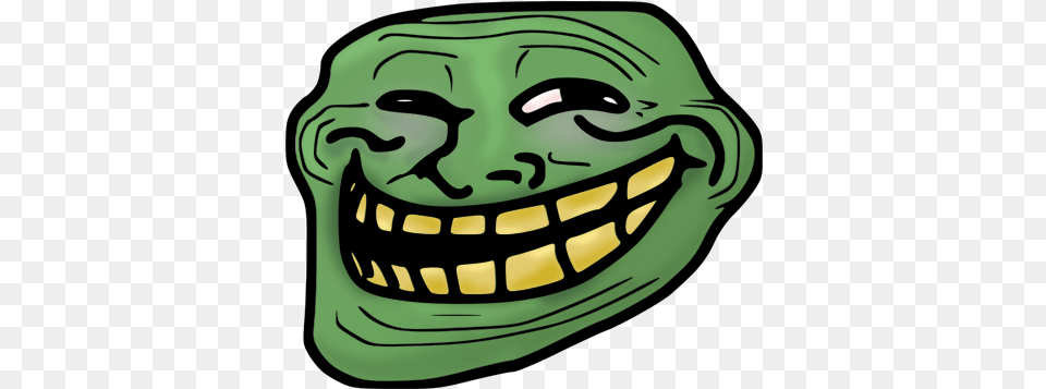 Kb Green Troll Face, Head, Person Png