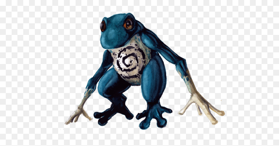 Kb Poliwhirl Realistic, Amphibian, Animal, Frog, Wildlife Free Png Download