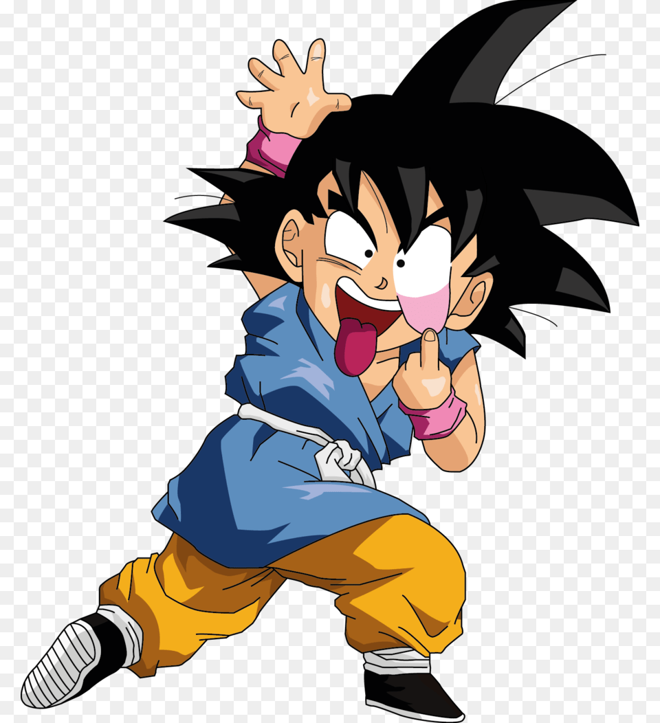 Kb Silly Goku, Book, Comics, Publication, Baby Png Image