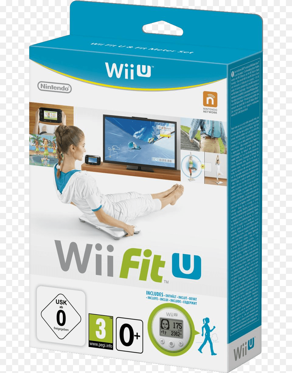 Kb Wii U Fit U Fit Meter Hos Power Nintendo Wii Fit U Game Console, Tv, Screen, Monitor, Hardware Free Png Download