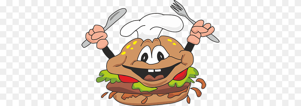 Kc Burgers Our Changing Lives, Cutlery, Fork, Cartoon, Burger Free Png