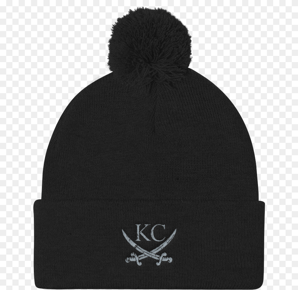 Kc Crossed Swords Pom Beanie Heed The Hum Pom Pom Knit Cap, Clothing, Hat, Adult, Male Free Png
