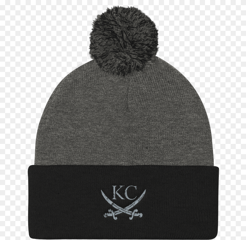 Kc Crossed Swords Pom Beanie Pirate, Cap, Clothing, Hat, Adult Png