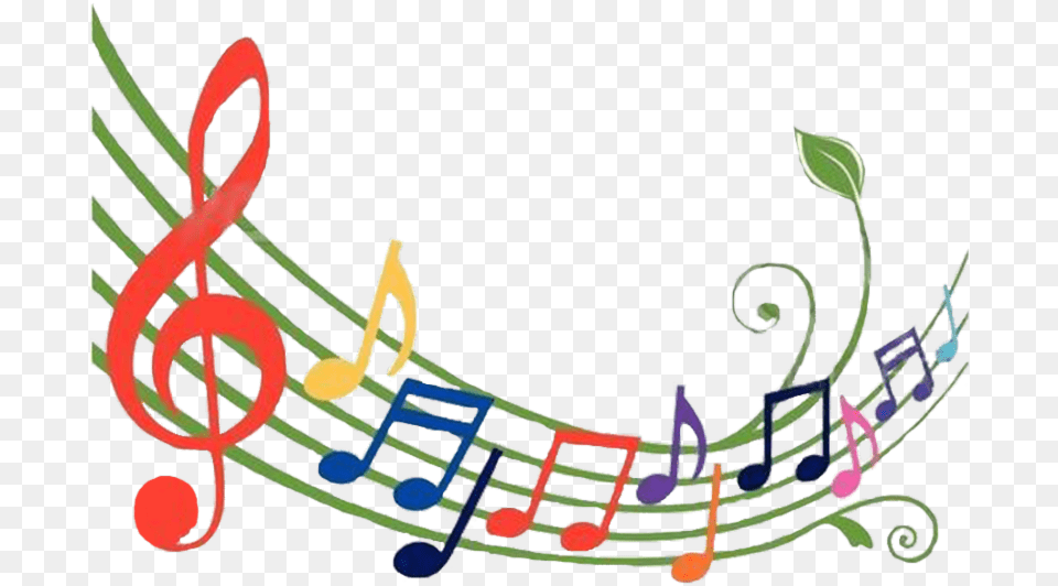 Kccn Invites New And Old Colorful Musical Notes, Chandelier, Lamp, Play Area Png