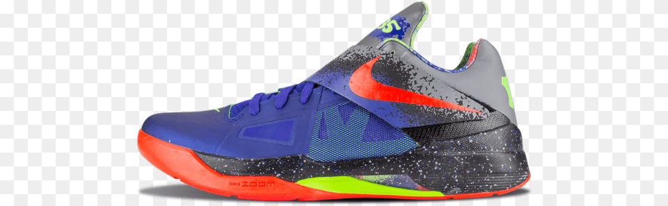 Kd 4 Nerf, Clothing, Footwear, Shoe, Sneaker Free Png Download