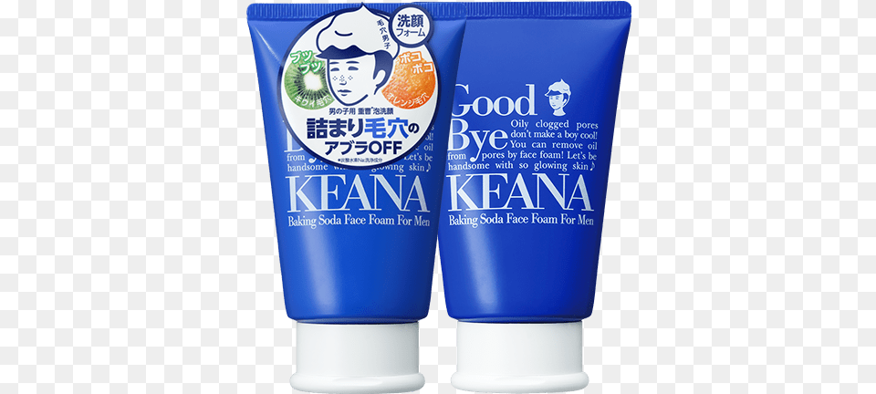 Keana Baking Soda Face Foam For Men, Bottle, Lotion, Cosmetics, Sunscreen Png