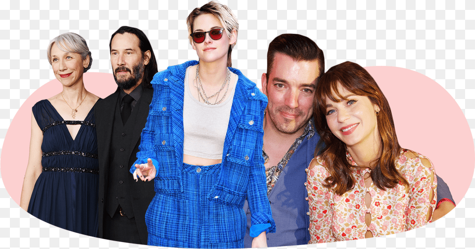 Keanu Reeves And Kristen Stewart Are Onto Something Family, Accessories, Sunglasses, Person, Woman Free Transparent Png