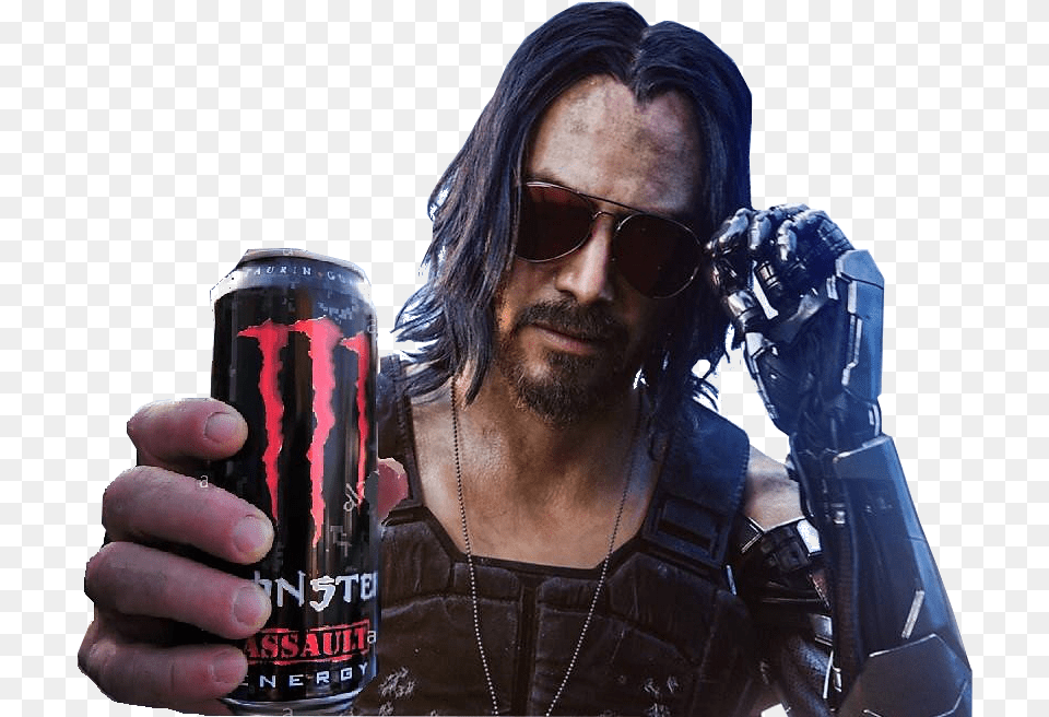 Keanu Reeves Cyberpunk Memes, Accessories, Adult, Person, Man Free Transparent Png