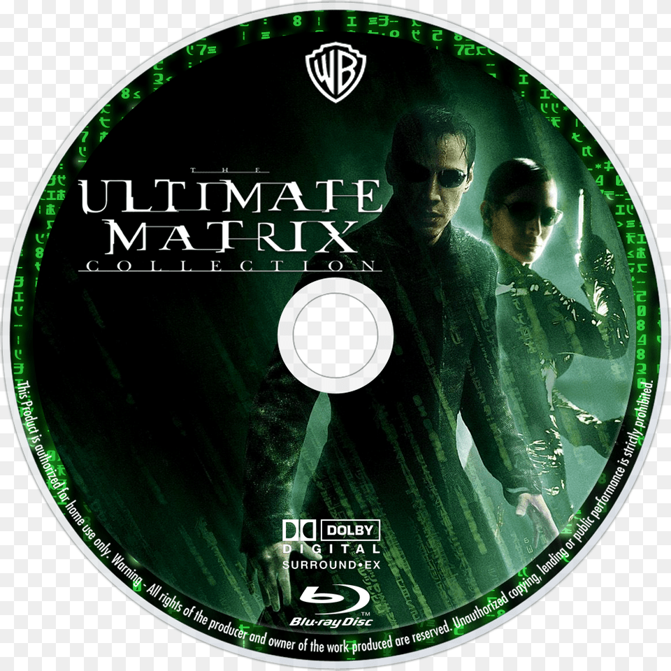 Keanu Reeves Matrix Clipart Matrix Revolutions, Disk, Dvd, Adult, Male Free Png Download