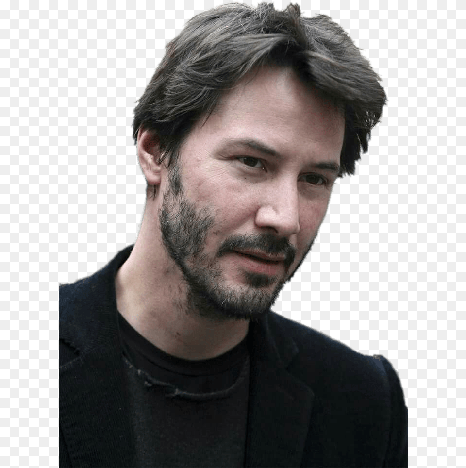 Keanu Reeves Natural Look Keanu Reeves, Adult, Portrait, Photography, Person Free Png