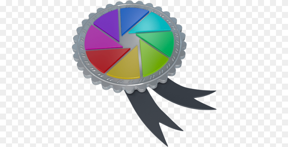 Keb Medal Rainbow Medal, Logo, Badge, Symbol, Emblem Free Png Download