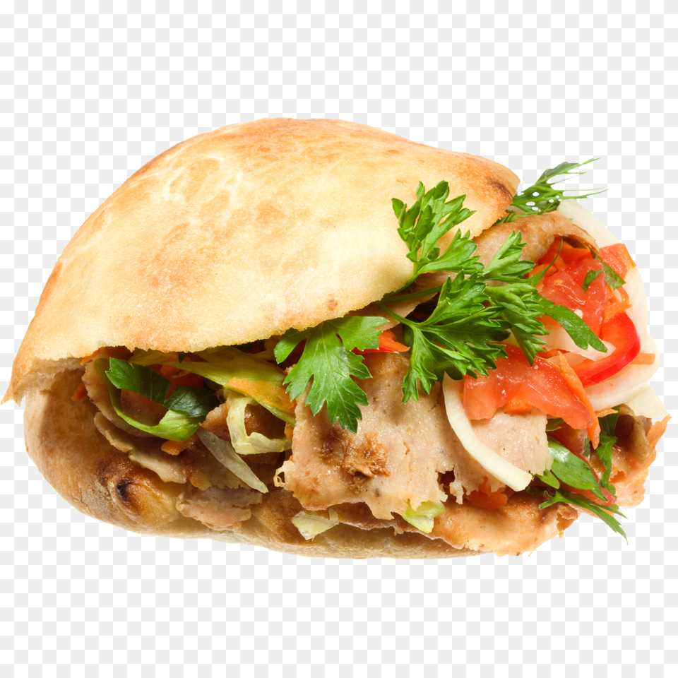Kebab, Burger, Food, Bread, Pita Free Png