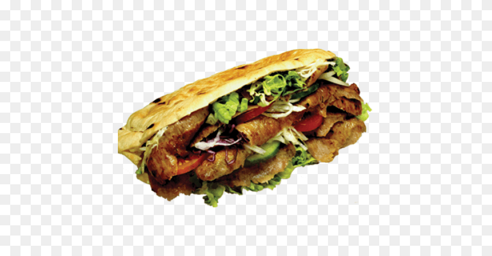 Kebab, Bread, Burger, Food, Pita Png Image