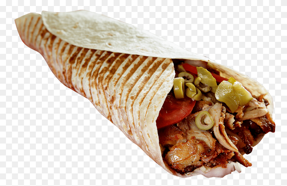 Kebab, Food, Hot Dog, Burrito, Sandwich Wrap Png