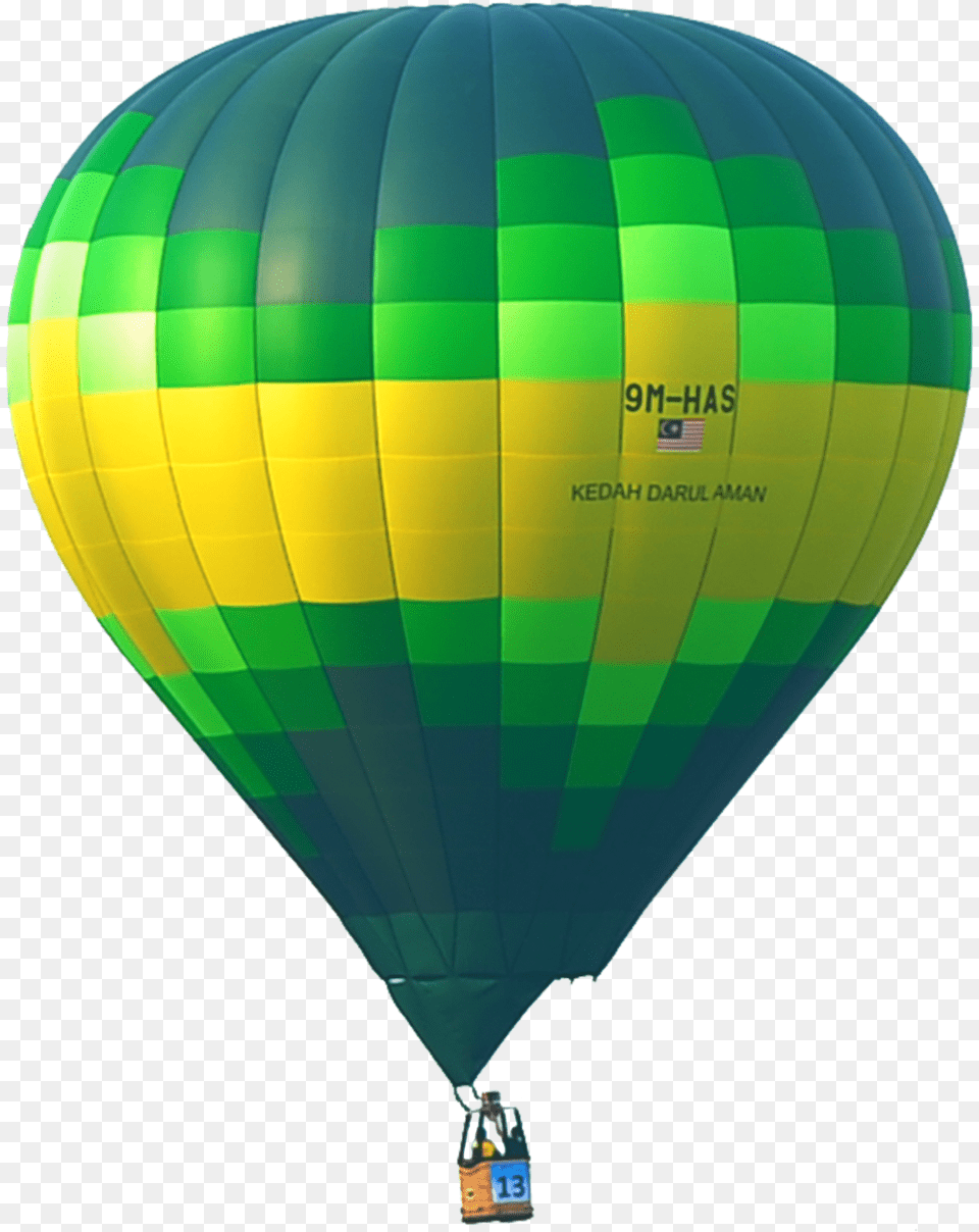 Kedah Pilot Hot Air Balloon, Aircraft, Hot Air Balloon, Transportation, Vehicle Free Png