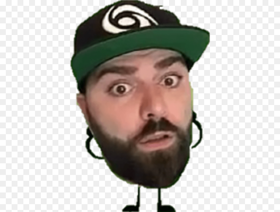 Keemstar Head Keemstar, Person, Hat, Face, Clothing Png Image