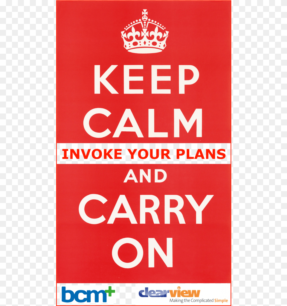 Keep Calm And Carry, Advertisement, Poster Png