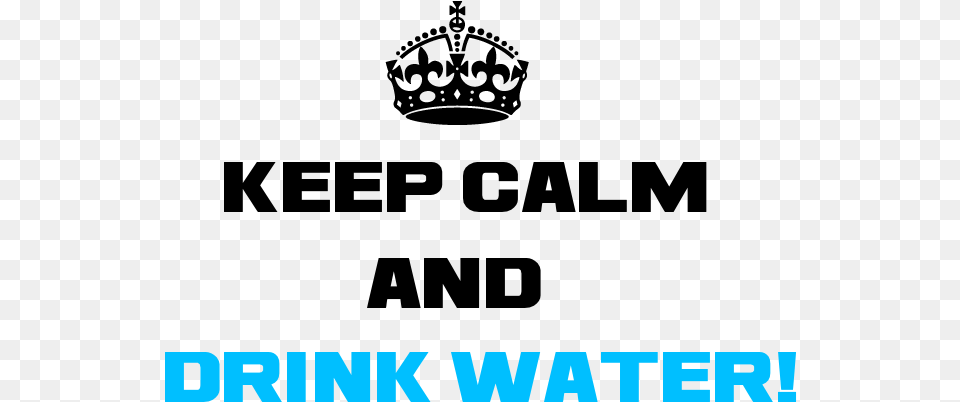 Keep Calm And Drink Water, Text Free Png