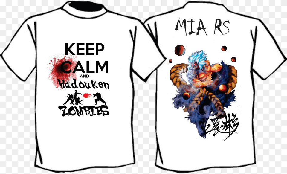Keep Calm And Hadouken Frente, Clothing, Shirt, T-shirt, Person Png Image