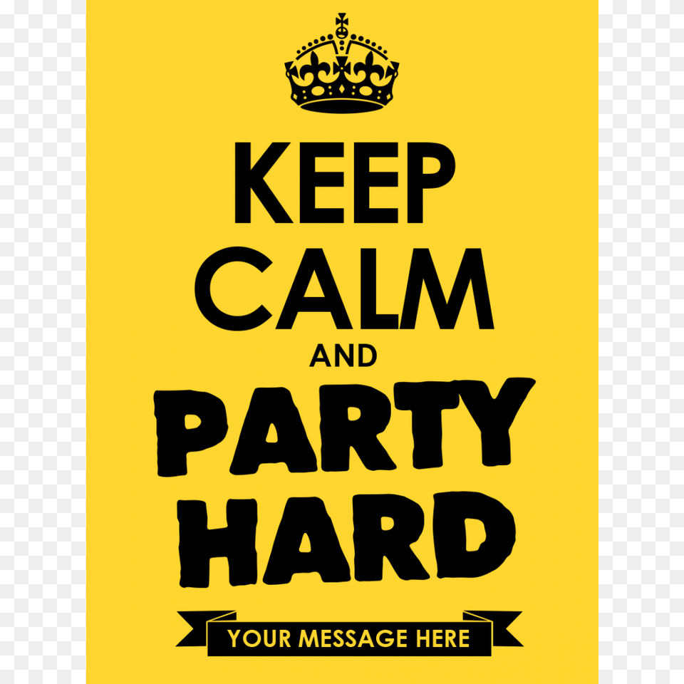 Keep Calm And Party Hard Mens T Shirt, Baby, Person, Cartoon, Face Free Transparent Png