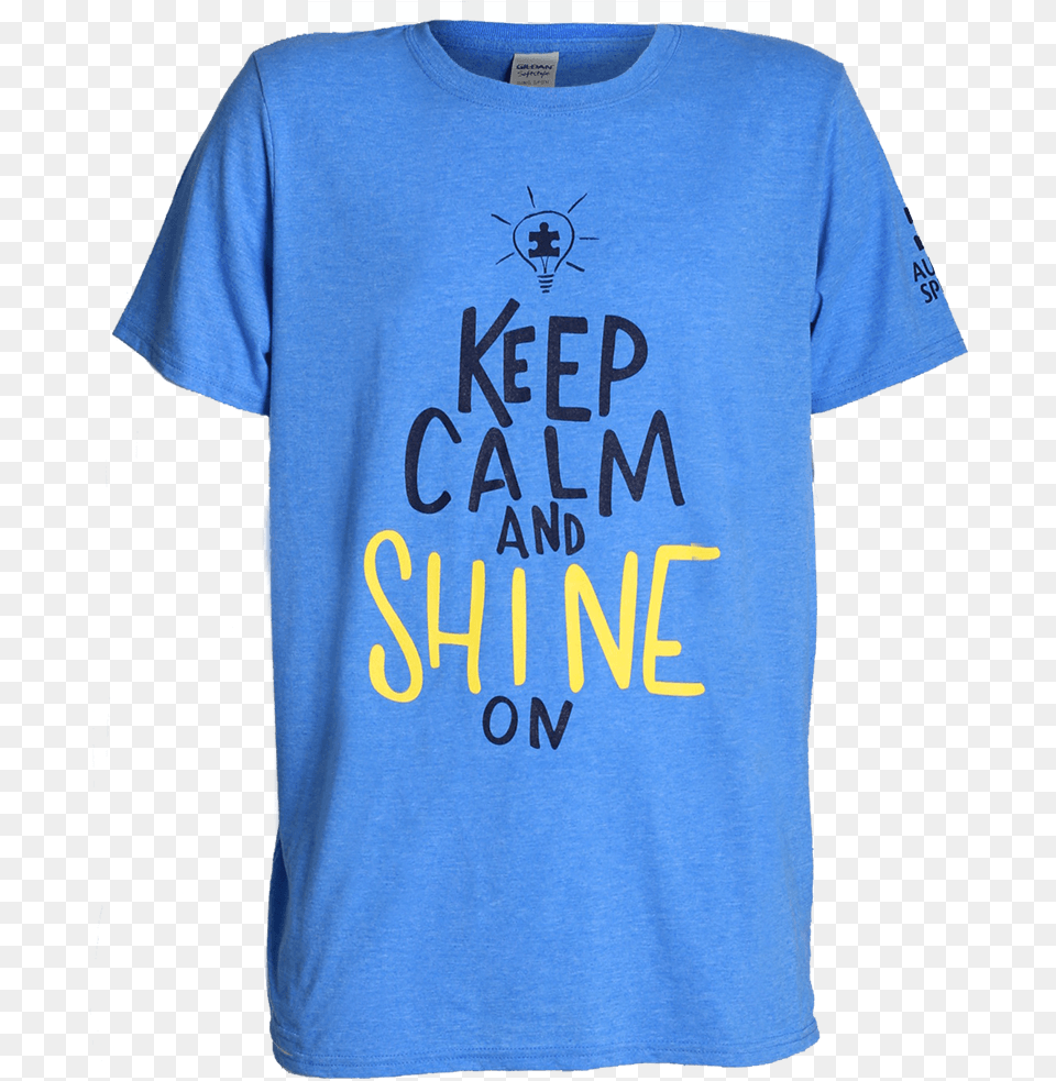 Keep Calm And Shine On T Shirt T Shirt, Clothing, T-shirt, Boy, Male Png