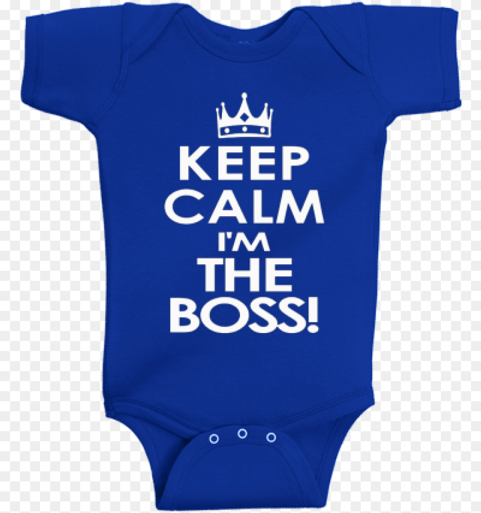 Keep Calm I M The Boss Baby Onesies, Clothing, Shirt, T-shirt Free Png